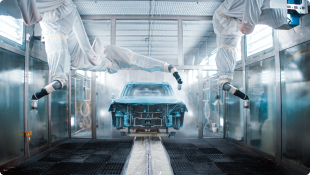 Dust-Free Inteligent Eco-Friendly Coating Workshop